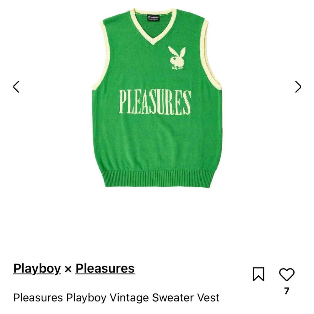 Pleasures x Playboy Vest